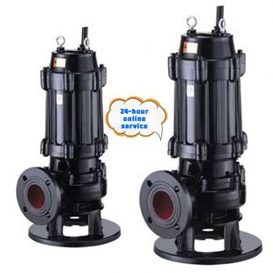 ปั๊มน้ำเสียแบบแรงเหวี่ยง 1.5 แรงม้า หัวสูง ปั๊มแรงดันสูง WQ ป้องกันการอุดตัน ปั๊มน้ำเสียแบบจุ่มขนาด 2 นิ้ว - Product Image 1