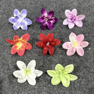 Freesia <b>Flower</b> Head <b>Artificial</b> <b>Silk</b> <b>Flower</b> Heat Resistant Wedding Decoration DIY Hair Accessory Corsage Props - Product Image 2