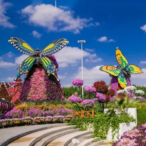 Jardinera Vertical Decorativa para Paisajes Públicos, Escultura Vertical de Diferentes Estilos - Product Image 5