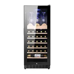 Hızlı soğutma şarap şişesi Chiller düşük gürültü şarap ve Beverag bira buzdolabı dolabı içecek soğutucu depolama şarap mahzeni