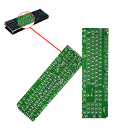 Penjualan Terbaik 100% Keyboard Mekanikal CEM-1 elektronik kustom PCB satu sisi untuk e-sports