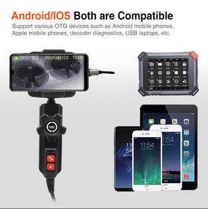 Caméra d'inspection NDT haute définition, endoscope industriel 6,0 mm pour Android et iOS - Product Image 2