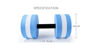Mancuernas Acuáticas Eva para Natación, Mancuernas Flotantes Suaves para Ejercicios Aeróbicos en Piscina - Product Image 4