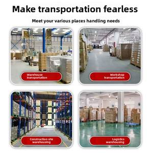 Ascenseur hydraulique brouette électrique petit chariot à plat Mobile plate-forme en acier pour entrepôt logistique cric de palette main Mobile - Product Image 2