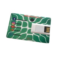Clé USB promotionnelle en forme de carte de visite, nouvelle innovation, excellent prix, clé USB mémoire flash 8 Go