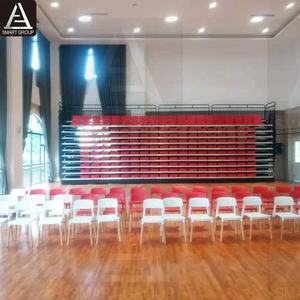 อัฒจันทร์สนามกีฬาแบบเคลื่อนย้ายได้ ที่นั่งอัฒจันทร์แบบพับเก็บได้ พร้อมที่นั่งสนามกีฬาแบบพับได้ อัฒจันทร์เหล็กแบบยืดหดได้ - Product Image 5