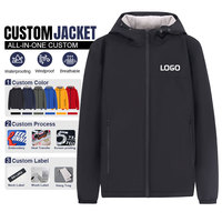 Veste Softshell à Capuche Personnalisée en Gros, Veste Coupe-Vent d'Extérieur pour Hommes et Femmes, Fabricant OEM avec Logo
