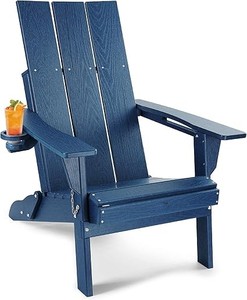 Chaise Adirondack moderne OEM, glacière pliable en bois pour balcon, terrasse, plage, pelouse, jardin, mobilier d'extérieur - Product Image 3