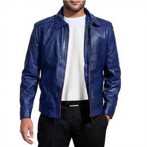 Wholesale Waterproof Men Leather <b>Winter</b> <b>Jacket</b> <b>Cheap</b> Price Men Leather <b>Jacket</b> Low Moq Men Leather <b>Jacket</b> - Product Image 1