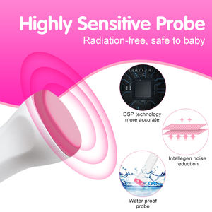 Logo Oem Digital genggam Monitor jantung bayi Ultrasound <span class=keywords><strong>Doppler</strong></span> jantung janin - Product Image 6