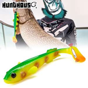 Leurre de pêche Hunt House 200 mm 7,87 pouces 55 g 1,94 oz en PVC, fabrication Weihai, vente en gros, leurre souple, leurre souple pour la pêche en rivière, en lac et en ruisseau - Product Image 1