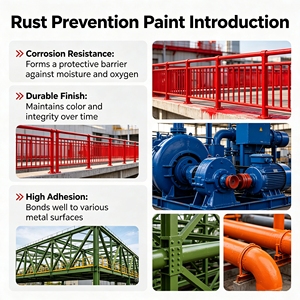 Revêtement liquide acrylique anti-corrosion, revêtement protecteur haute résistance pour structures en acier et métaux - Product Image 3