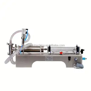 New design tabletop liquid filing machine beverage milk filler