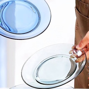 Tazón de Vidrio con Tapa y Asa Azul, Resistente a Altas Temperaturas, Apto para Microondas, para Sopa, Ensalada, Frutas - Product Image 4