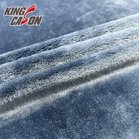 Kingcason 100% Polyester Couleurs inaltérables Doux comme des nuages Ultra doux Flanelle double face unie pour couvertures, oreillers et textiles de maison