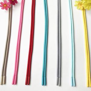 เชือกผูกฮู้ดดี้ซิลิโคนหลากสีสำหรับเสื้อผ้า พร้อมปลายเชือกพลาสติก - Product Image 2