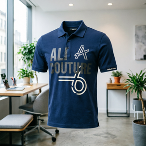 Camiseta Polo Personalizada para Hombre, Estilo Urbano, Algodón de Alta Calidad, Logotipo Serigrafiado, <span class=keywords><strong>Marca</strong></span> de Diseñador, Camisetas Polo Extra Grandes para Hombre - Product Image 3