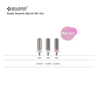 5.35mm petit foret à baril lisse PRO (coupe pro) foret à ongles en gros 5XC 4XC 3XC carbure limes de fraisage de salon de manucure outil électrique