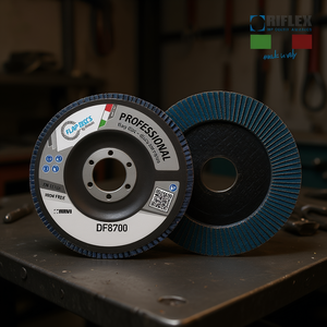 Disque à lamelles professionnel Fervi DF8700, disque abrasif sans fer pour ponçage - Product Image 2