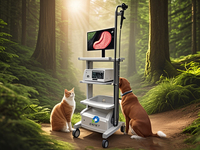 Équipement vétérinaire de haute qualité EUR VET, endoscope CMOS, endoscope médical flexible, endoscopie gastro-intestinale supérieure