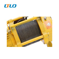 Treuil électrique de câble de fil d'acier de palan de guindeau mécanique de levage de moteur lourd avec les grues à télécommande de 12V DC 1-5 tonnes