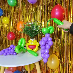 Wholesale Happy Birthday Wedding Party Decoration Small 160q <b>Modelling</b> <b>Magic</b> Latex Twist 160 Long Balloon - Product Image 3