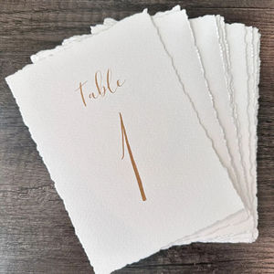 การ์ดเชิญทำจากผ้าฝ้ายแบบมีขอบตกแต่งด้วยกระดาษสำหรับงานแต่งงานเมนูบาร์และเครื่องดื่มแบบสั่งทำ - Product Image 1