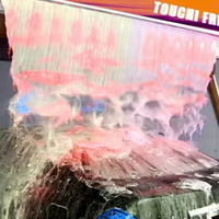 Machine de lavage de voitures électrique automatique sans contact pour véhicules de grande taille, en acier inoxydable, vitesse de lavage de 3 à 8 minutes