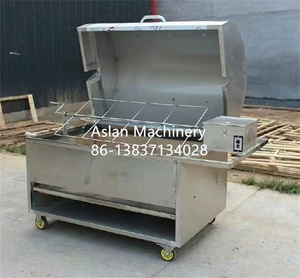 Than loại tự động quay BBQ toàn bộ đèn nướng lò - Product Image 4
