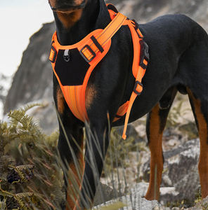 Rompi Anjing Taktis Anti Tarik dengan <span class=keywords><strong>Molle</strong></span> dan Pegangan Kontrol, <span class=keywords><strong>Harness</strong></span> Hewan Peliharaan yang Dapat Disesuaikan dan Reflektif untuk Pelatihan - Product Image 1