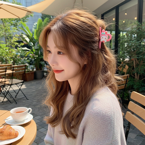 Tending Fashion fatto a mano da donna forcine eleganti accessori per capelli in resina farfalla vendita calda materiale in lega all'ingrosso - Product Image 3