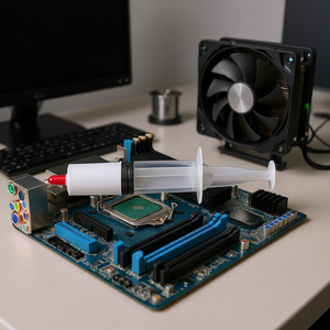 <b>Thermal</b> <b>Paste</b> Syringe 25G <b>For</b> <b>CPU</b> GPU Cooling Application - Product Image 3