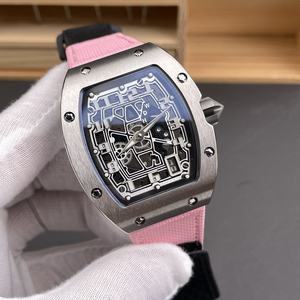 Top Titanium Ultra-Thin 001 Unisex Automatic Mechanical <b>Watch</b> Designer 3D Numerals Skeleton Dial Fashionable Sapphire Crystal - Product Image 2