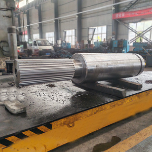 Arbre de rouleau de tourillon de rouleau de support en <span class=keywords><strong>acier</strong></span> forgé <span class=keywords><strong>pour</strong></span> les systèmes de support de four rotatif de chaux de ciment - Product Image 6
