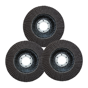 Disque à lamelles 4-1/2 "Disque à lamelles en fibre de verre avec support en oxyde de zircone Disque à lamelles rond abrasif 4.5 pour ébavurage - Product Image 6