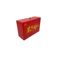 Boîte en papier kraft rectangulaire personnalisée avec stratification mate, conteneur cadeau artisanal pliable pour impression CMJN