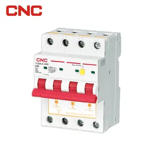 Высокое качество IP20 6KA AC 230/400V Din Rail 16A 32A 63A 80A RCBO Electronic