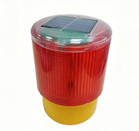 Balise de signalisation solaire LED à clignotement stroboscopique, lampe de sécurité routière pour travaux routiers et barricades, directement de l'usine