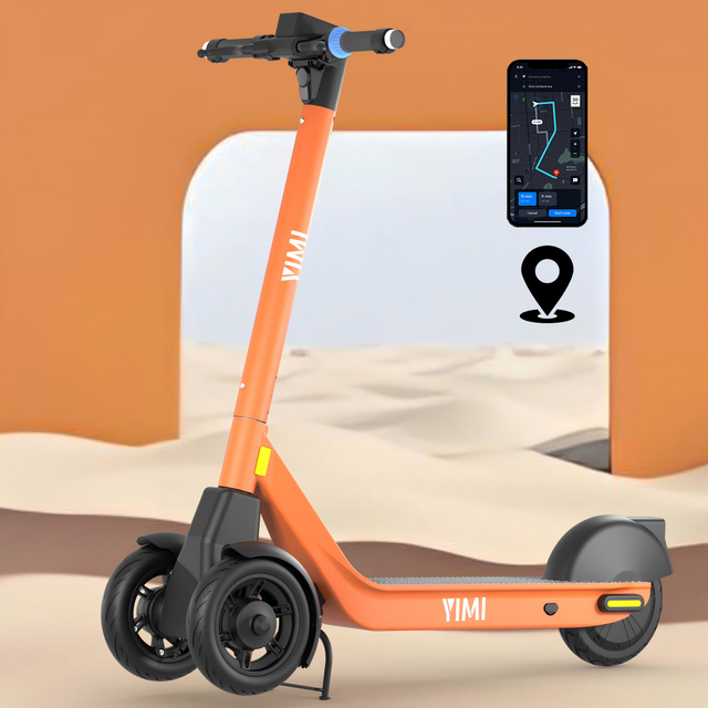 Factory Direct Sale Shared Rental Electric Scooter 10 Inch 3 Wheels NFC Display Big Capacity Smart Anti-Theft Lock CE Certified