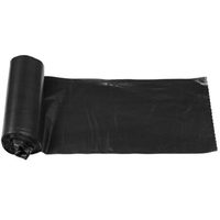 Bolsa de basura resistente, bolsa de basura industrial grande, negra, de HDPE/LDPE, gruesa y fuerte para uso en construcción, fábrica de Vietnam