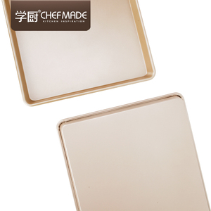 <span class=keywords><strong>Bandejas</strong></span> para Hornear Pasteles Doradas, Cuadradas, Antiadherentes, Ecológicas, <span class=keywords><strong>de</strong></span> Aluminio, Aptas para Horno, <span class=keywords><strong>40x60</strong></span>, para Cocina Casera, para Pastel <span class=keywords><strong>de</strong></span> Queso - Product Image 1