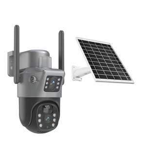 Eseecloud V380 Pro năng lượng mặt trời Powered an ninh PTZ CCTV <span class=keywords><strong>Camera</strong></span> Ống kính kép không dây ngoài trời wifi 4 Gam thẻ Sim CMOS cảm biến năng lượng mặt trời máy ảnh - Product Image 6