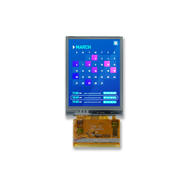 Module Lcd 2.4 Inch 240*320 8/16 Bit MCU Interface Tft 2.4 Inch LCD Module with RTP