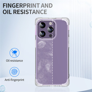 Bán Buôn Chống Sốc Bumper Cứng PC Cover Quay Lại Anti-Scratch Pha Lê Rõ Ràng Acrylic Trường Hợp Điện Thoại Cho <span class=keywords><strong>Iphone</strong></span> 14 13 12 Pro Max - Product Image 4