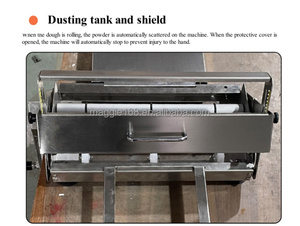 Máy cán bột thủ công làm bánh ngọt, máy làm sản phẩm từ ngũ cốc, máy cán bột, máy cán bột croissant thủ công - Product Image 6