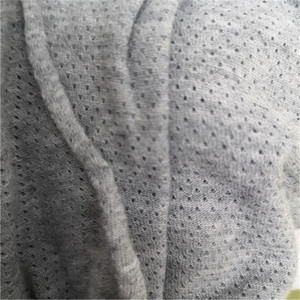 Tissu Dobby côte de coton personnalisé tissu Pointelle de coton personnalisé tissu Jacquard de coton tricoté Pointelle personnalisé - Product Image 4