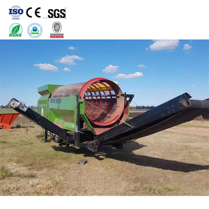 Thiết Kế Nhỏ Gọn Tổng Hợp Màn Hình Di Động Trommel Màn Hình Sàng Máy Cát Sàng Cho Bãi Biển Sàng Máy Tự Động - Product Image 1