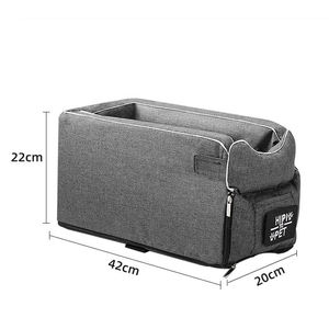 Cama portátil para gatos y perros, asiento de seguridad para coche, Control Central de viaje - Product Image 1