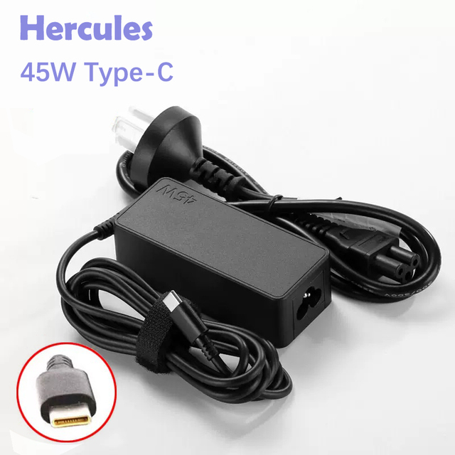 Laptop Charger/Power Supply Adapter for Lenovo X280 T480 T580 X390 20V 2.25A 45W Type-C USBC Notebook 02DL118 ADLX45YDC3D