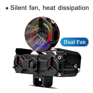 <span class=keywords><strong>Phare</strong></span> avant à quatre LED 38W pour tous les scooters <span class=keywords><strong>Dualtron</strong></span> Thunder Victor Spider DT3, moto modifiée avec interrupteur - Product Image 4
